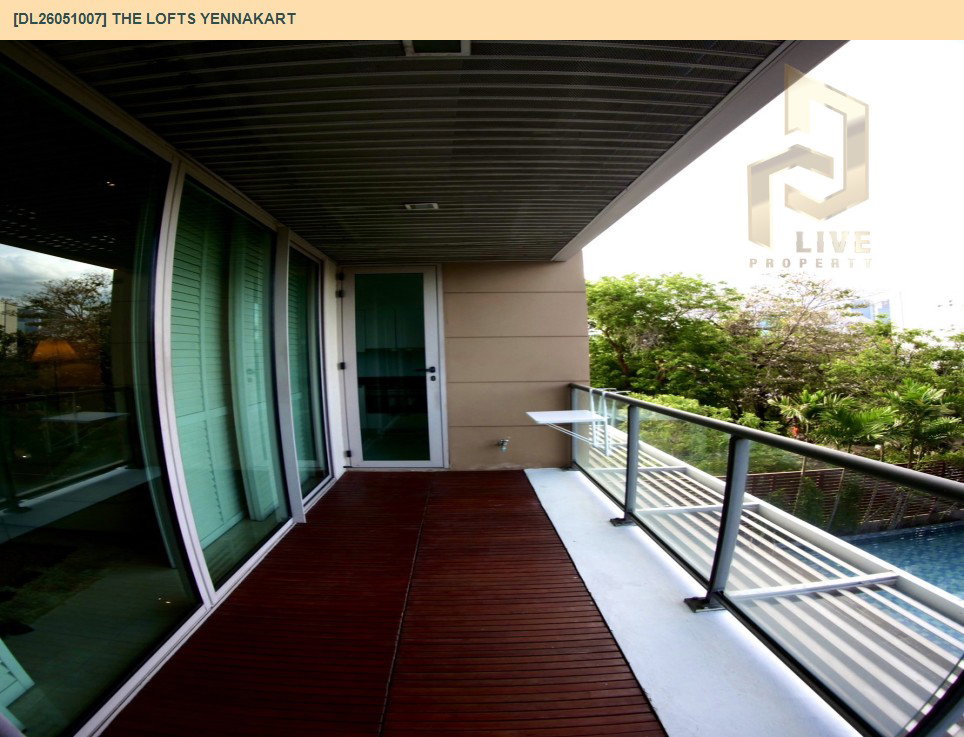 รูป DL26051007 ให้เช่าคอนโด เดอะ ล็อฟท์-เย็นอากาศ (The Lofts Yennakart) ใกล้ - พร้อมเข้าอยู่ โทรด่วน 0653619502 LineID @897iyzll - รูปที่ 10/10