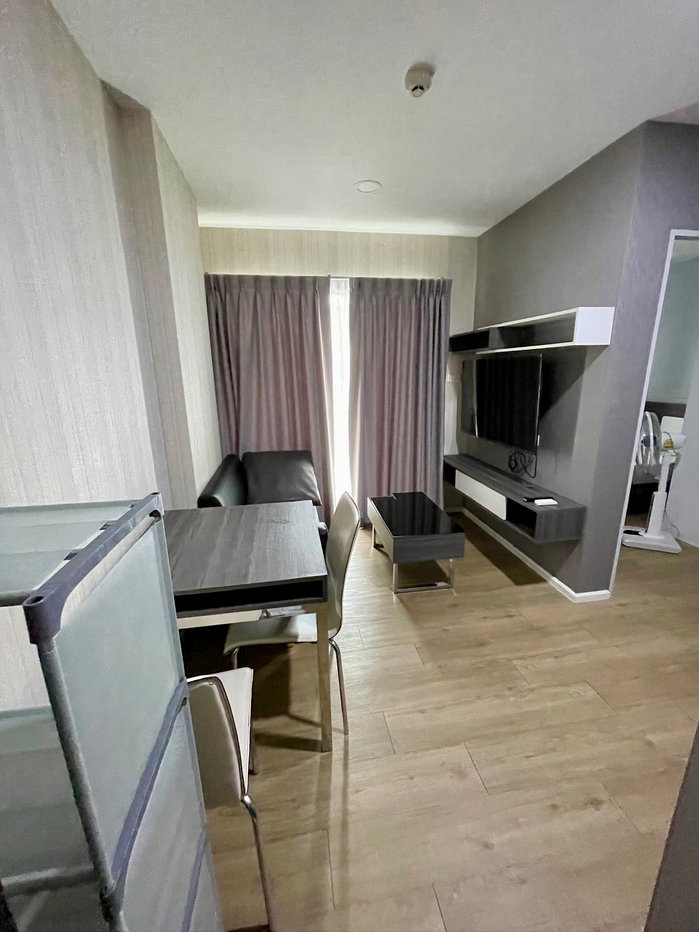 รูป code : K47 ว่างแล้ว!! ให้เช่า ริลล์ คอนโด หลักหก ปทุมธานี (Rill Condo) | อาคาร C ราคา 7,900 สำหรับสัญญา 2 ปี พร้อมอยู่ 15 มิ.ย. 69 มีเครื่องซักผ้า - รูปที่ 1/10