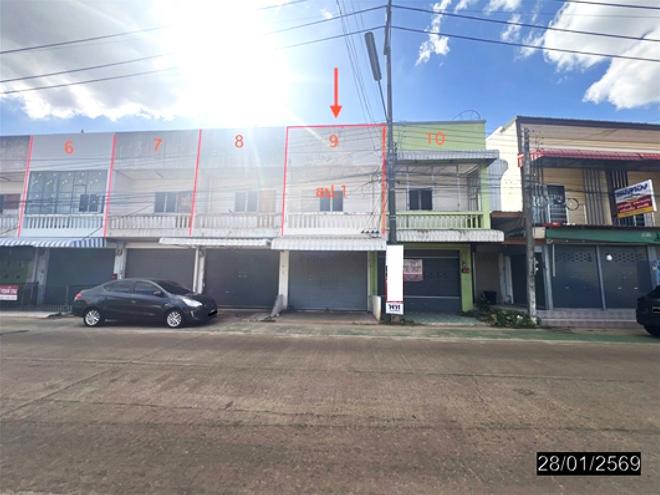 รูป อาคารพาณิชย์ 18 ตร.วา เมืองอำนาจเจริญ อำนาจเจริญ 1.7M - รูปที่ 1/12