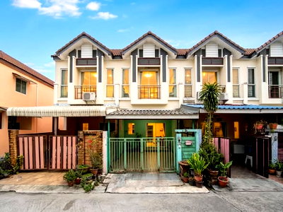 Townhouses for sale Sai Mai : 🔥Best Value Townhome! 2-Storey Townhome at The Town Permsin 20 for Only 1.89 Million THBnear BTS Sai Yud