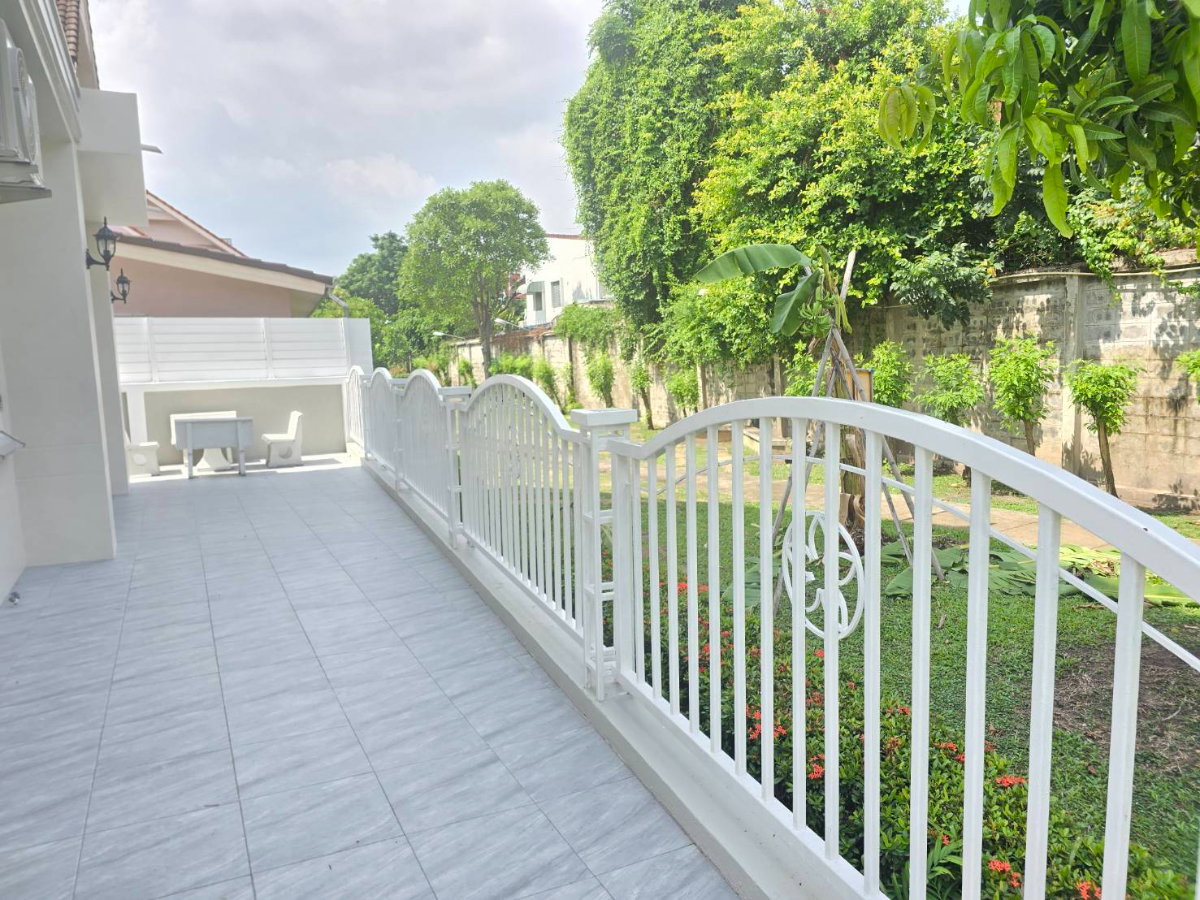 รูป บ้านเดี่ยว2ชั้น หมู่บ้านพาร์คเวย์ ชาเล่ต์ หลังมุม รามคำแหง190/1 บ้านไซส์ใหญ่ ราคาสุดคุ้ม แต่งพร้อมอยู่ ทำเลดี  - รูปที่ 9/46
