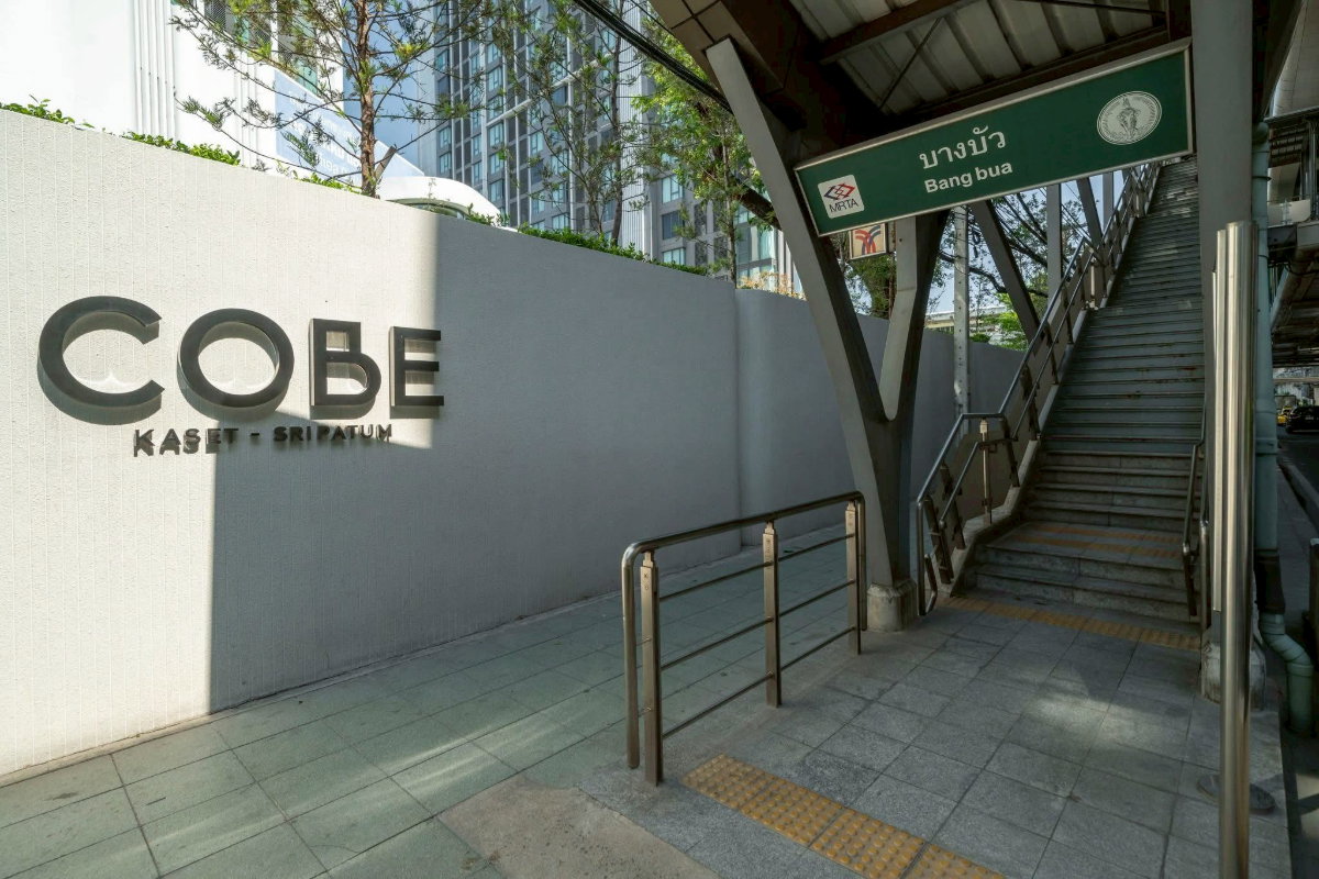รูป ให้เช่า COBE Kaset-Sripatum (โค้บบ์ เกษตร-ศรีปทุม) คอนโดใหม่ พร้อมเข้าอยู่  ติด BTS บางบัว 0เมตร โทร. 098-9690236 (แจน) - รูปที่ 15/15