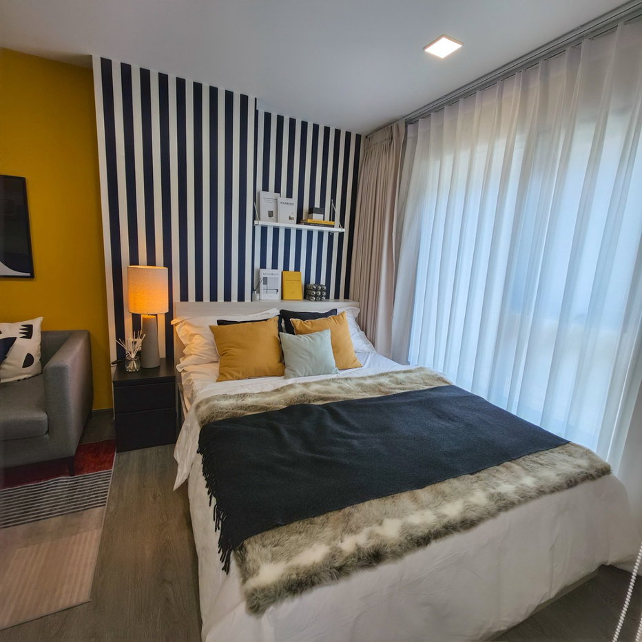 รูป 🧳 Fully Furnished แต่งครบพร้อมอยู่ แยกครัวปิดเป็นสัดส่วนที่ Kave Wonderland เริ่มต้น 1.79 ล้าน* 📞 โทร. 061-6161426 - รูปที่ 1/11