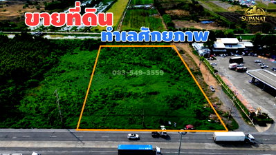 Land for sale Wang Noi Phra Nakhon Sri Ayutthaya : Land for sale adjacent to Phahonyothin Road, 5-3-58 rai. Wang Noi, Ayutthaya