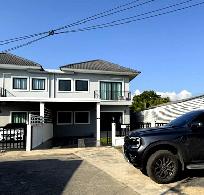 บ้านแฝดให้เช่า : ให้เช่าบ้านแฝดสองชั้น เฟอร์ครบ ทำเลเซ็นทรัลเฟสติวัล     #A5-H0505