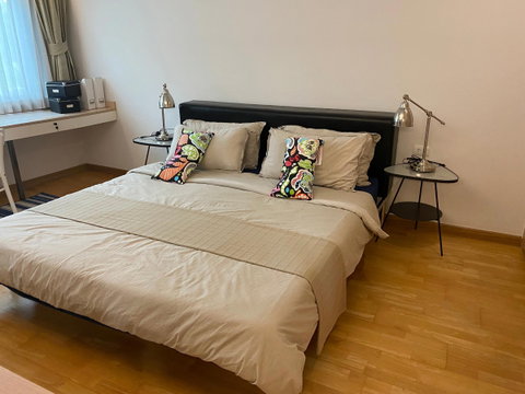 P-141520 | Residence 52 🔥 Cozy Garden View Condo Near BTS On Nut, Fully Furnished & Ready to Move In! 🔥 | Line ID: @easythaihome | 085-592-2897
