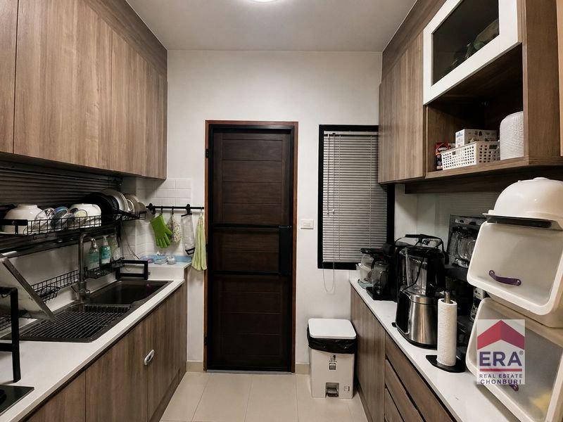 รูป บ้านแฝดสไตล์บ้านเดี่ยว หมู่บ้าน Mornington Hill ชลบุรี วิวภูเขา ใกล้บายพาส พร้อมอยู่ - รูปที่ 7/15