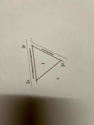ขายที่ดิน : Land for sale on the road Nakhon Sawan-Phitsanulok 3 ngan 06 square wah