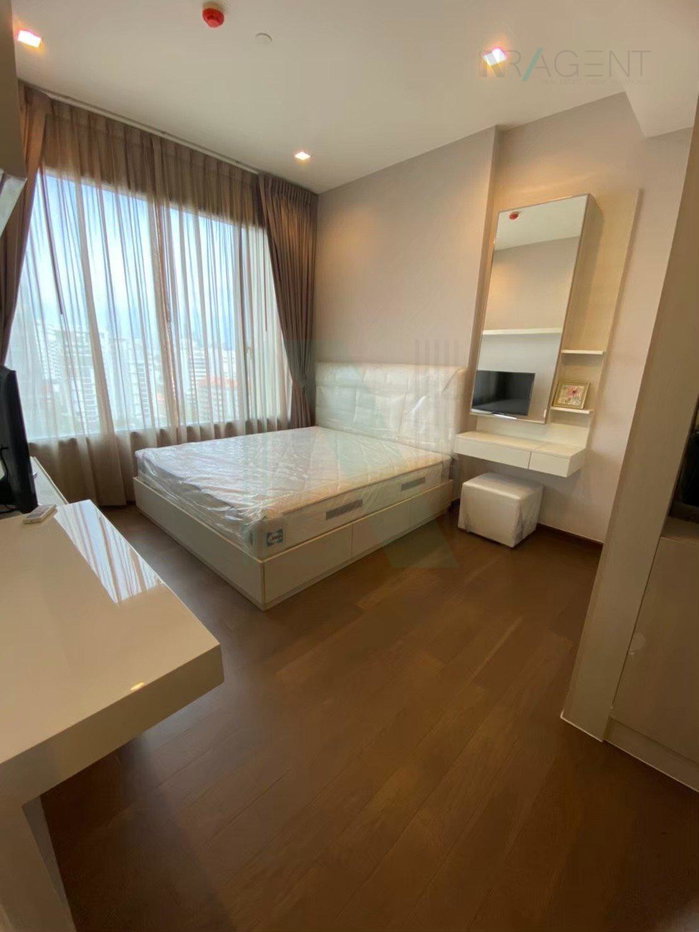 รูป ให้เช่า คิว อโศก 1 ห้องนอน ชั้น 19 ใกล้ MRT เพชรบุรี - รูปที่ 2/8