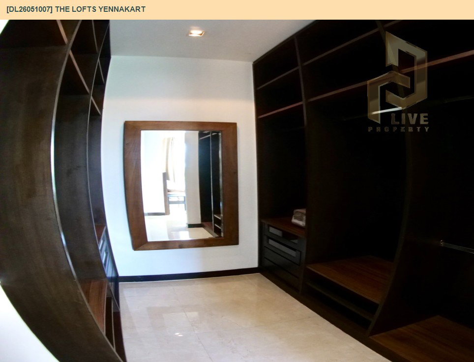 รูป DL26051007 ให้เช่าคอนโด เดอะ ล็อฟท์-เย็นอากาศ (The Lofts Yennakart) ใกล้ - พร้อมเข้าอยู่ โทรด่วน 0653619502 LineID @897iyzll - รูปที่ 8/10