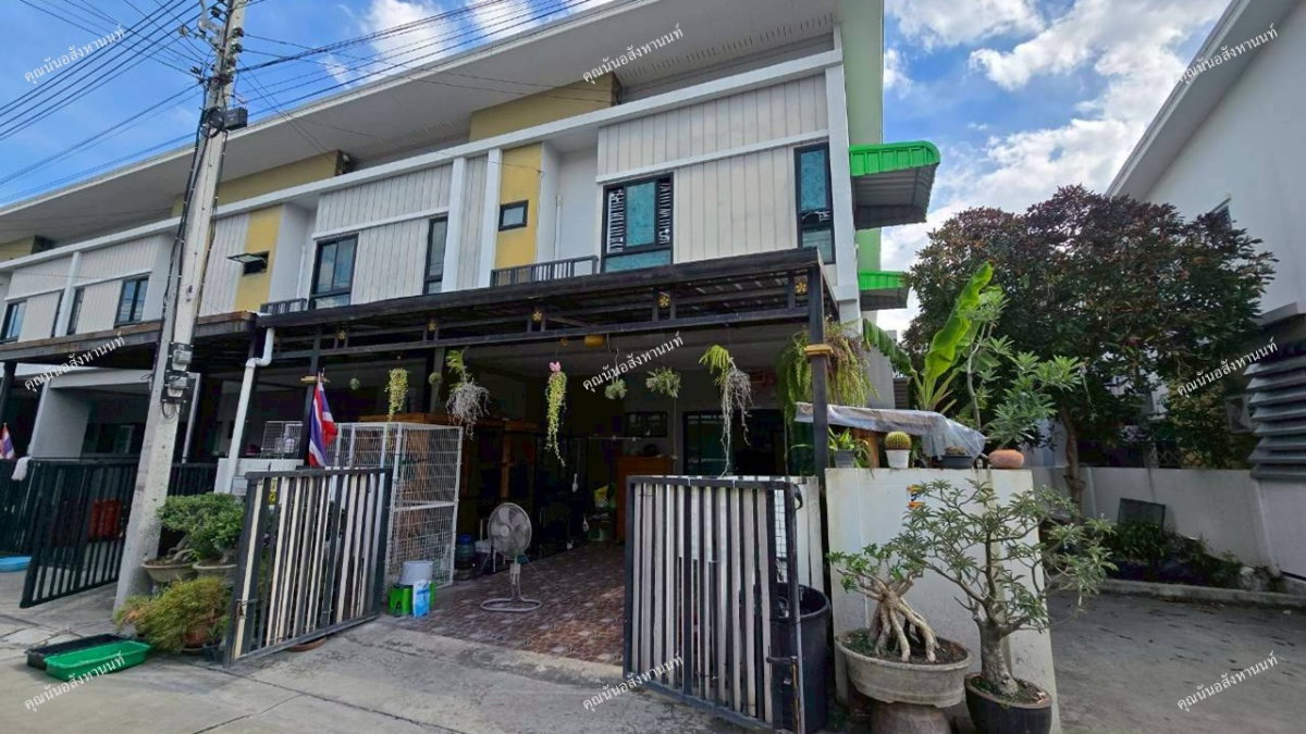 รูป ขายทาวน์โฮม 2 ชั้น เดอะโมดิช ราชพฤกษ์-กาญจนาภิเษก แปลงมุมมีพื้นที่ด้านข้าง - รูปที่ 2/15