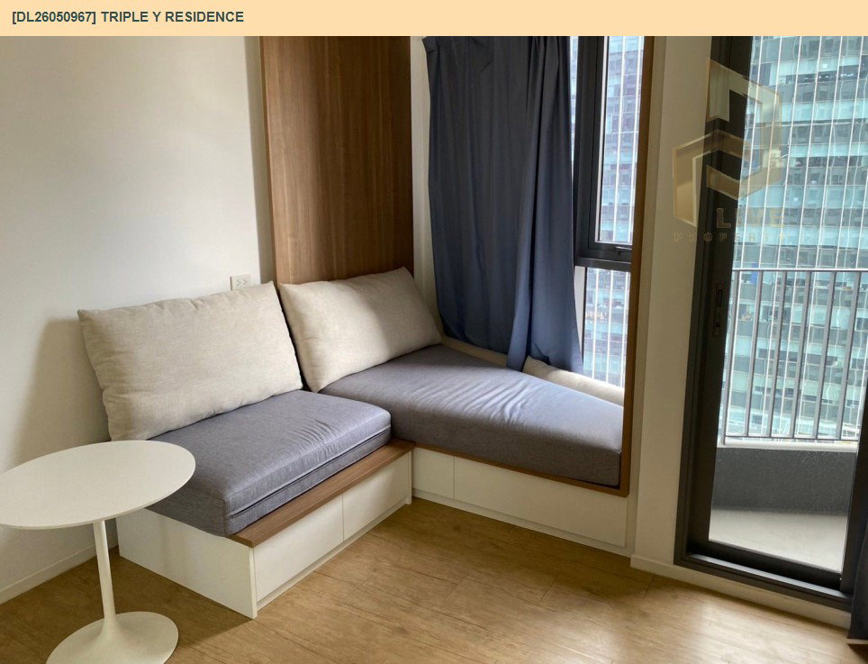 รูป DL26050967 ขายคอนโด ทริปเปิ้ล วาย เรสซิเด้นซ์ (Triple Y Residence ) ใกล้ MRT สามย่าน พร้อมเข้าอยู่ โทรด่วน 0653619502 LineID @897iyzll - รูปที่ 2/11