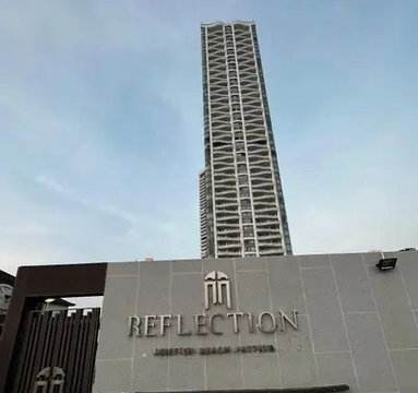 Reflection condo jomtien 30th floor 60 sq m.