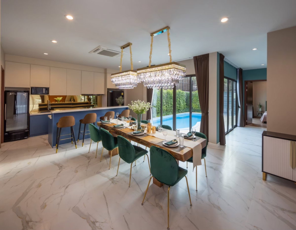 รูป ปล่อยขาย Modern Luxury Pool Villa ✨ บ้านตัว Top ของโครงการ PALM SPRINGS PRIVATO มีเพียงหลังเดียวเท่านั้น เหมาะสำหรับทั้งอยู่อาศัยและพักผ่อน -SW003685 - รูปที่ 8/15
