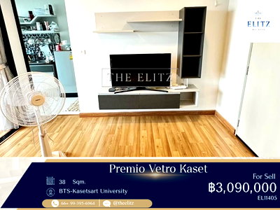 Condos for sale : Premio Vetro Kaset for Sale – Great Investment Opportunity, Near Kasetsart University