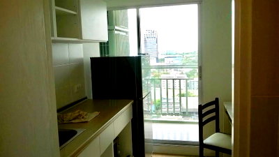 Condos for rent : 🚩 For Rent Condo LUMPINI PLACE SRINAKARIN - HUAMAK STATION Building B, Floor 19,1 bed room, Room size 26 sqm