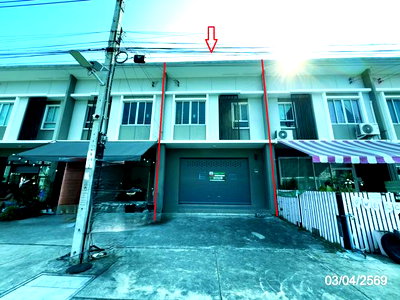 Shophouses for sale Samut Prakarn : SHOP HOUSE 26.2 Sq.w. Phra Samut Jadee Samut Prakarn for 2.2M