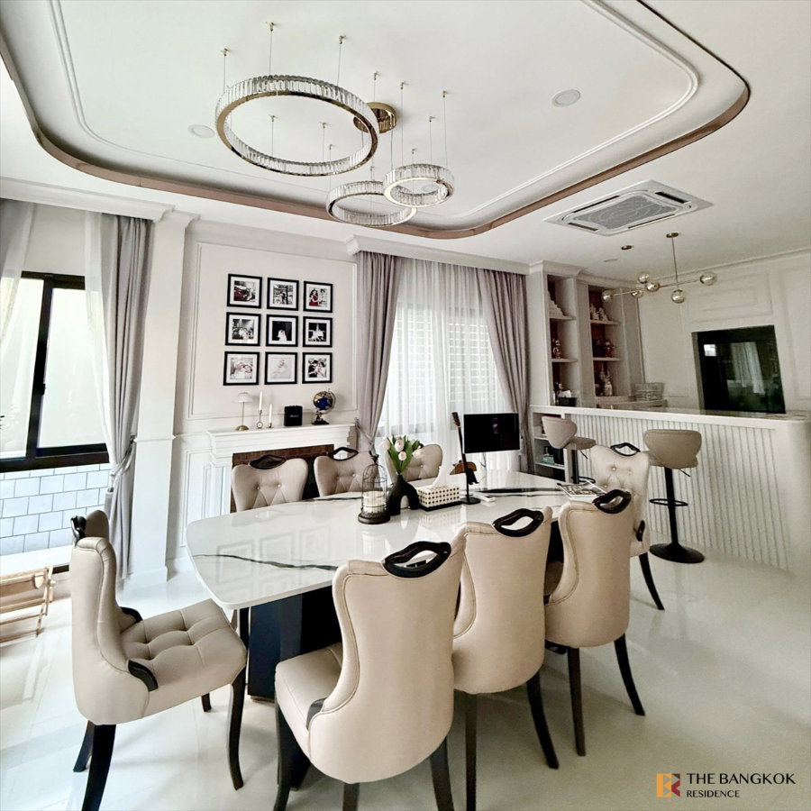 รูป เช่าบ้าน 🏡 🐱 Pet-friendly, THE CITY Ekkamai-Ladprao 4นอน 72ตร.ว. 170k บ้านใหม่ มีติดตั้งโซล่าเซล ☀️ ทำเลใจกลางกลางเมือง  - รูปที่ 3/13