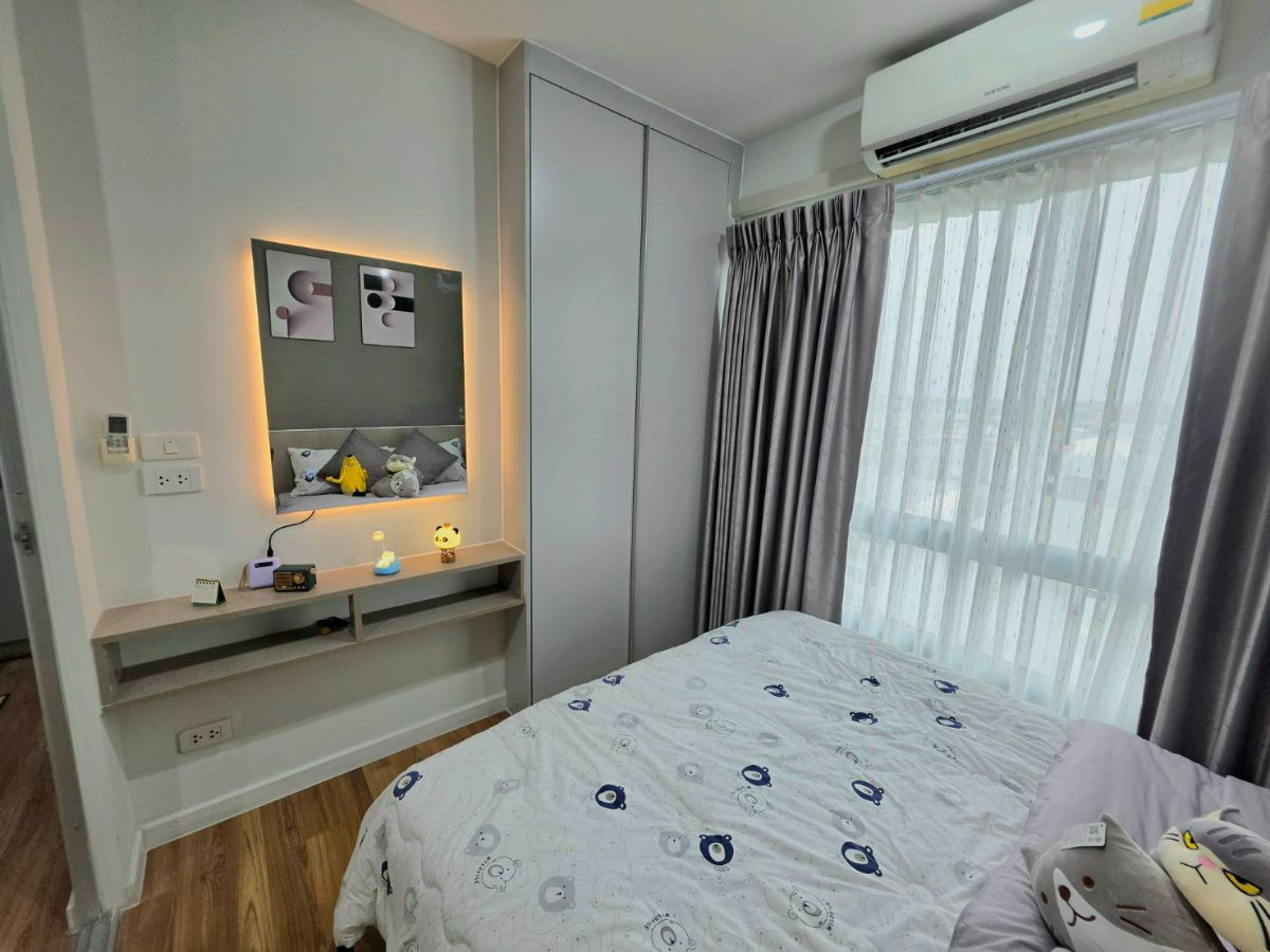 รูป ห้องน่ารักๆ สดใส สไตล์คนชอบของคิ้วท์ๆ มาเพิ่มแล้วค่ะ ขาย V condo ลาดกระบัง เฟส B ห้องสวย พร้อมหิ้วกระเป๋าเข้าอยู่ - รูปที่ 6/35