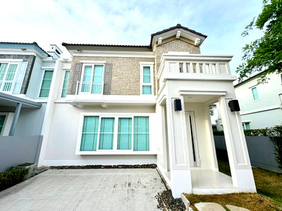 Houses for rent : 🏡 HM225 | For Rent: Twin House at Anya Bangna-Ramkhamhaeng 2 | Garden View | Fully Furnished & Pet-Friendly! 🐶🐱