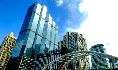 Office for rent Sathon : Office space for rent, Empire Tower Building, 17th floor, area 67 sq m., rental fee 87,100 baht/month 