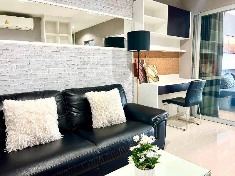 รูป ให้เช่า Aspire Sukhumvit 48 สวย และถูกที่สุด, 400 ม. BTS พระโขนง  พร้อมอยู่ 15,000 บาท/เดือน  39 ตร.ม. ชั้น 26  ห้องใหญ่ วิวสวย ไม่บล็อก - รูปที่ 5/16