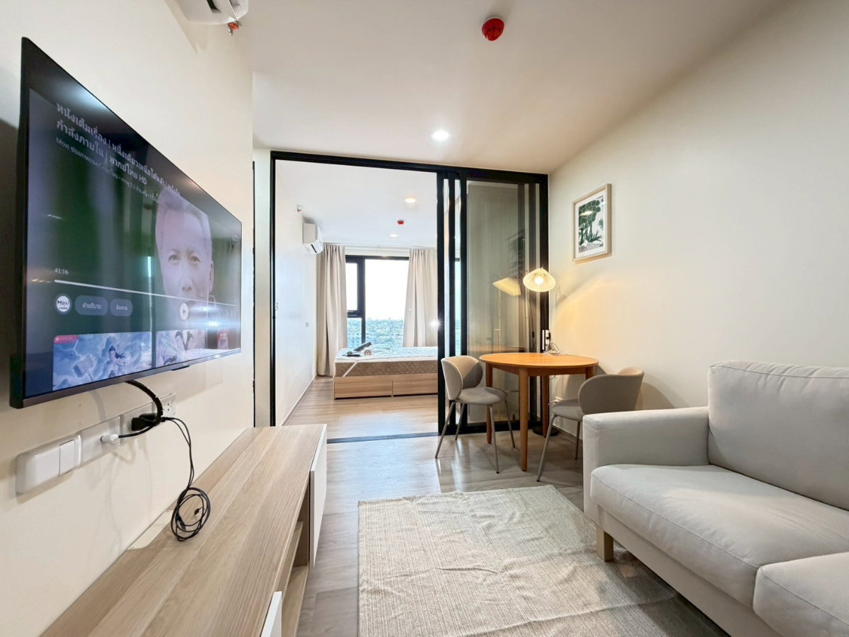 ✨ For Rent 🚫NOT PET FRIENDLY | Origin Play Bangkhunnon Triple Station – New Room, Ready to Move In!