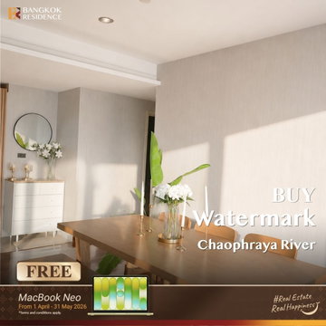 ✨ Modern Style Unit with City View at Watermark Chaophraya River near ICONSIAM 🌃