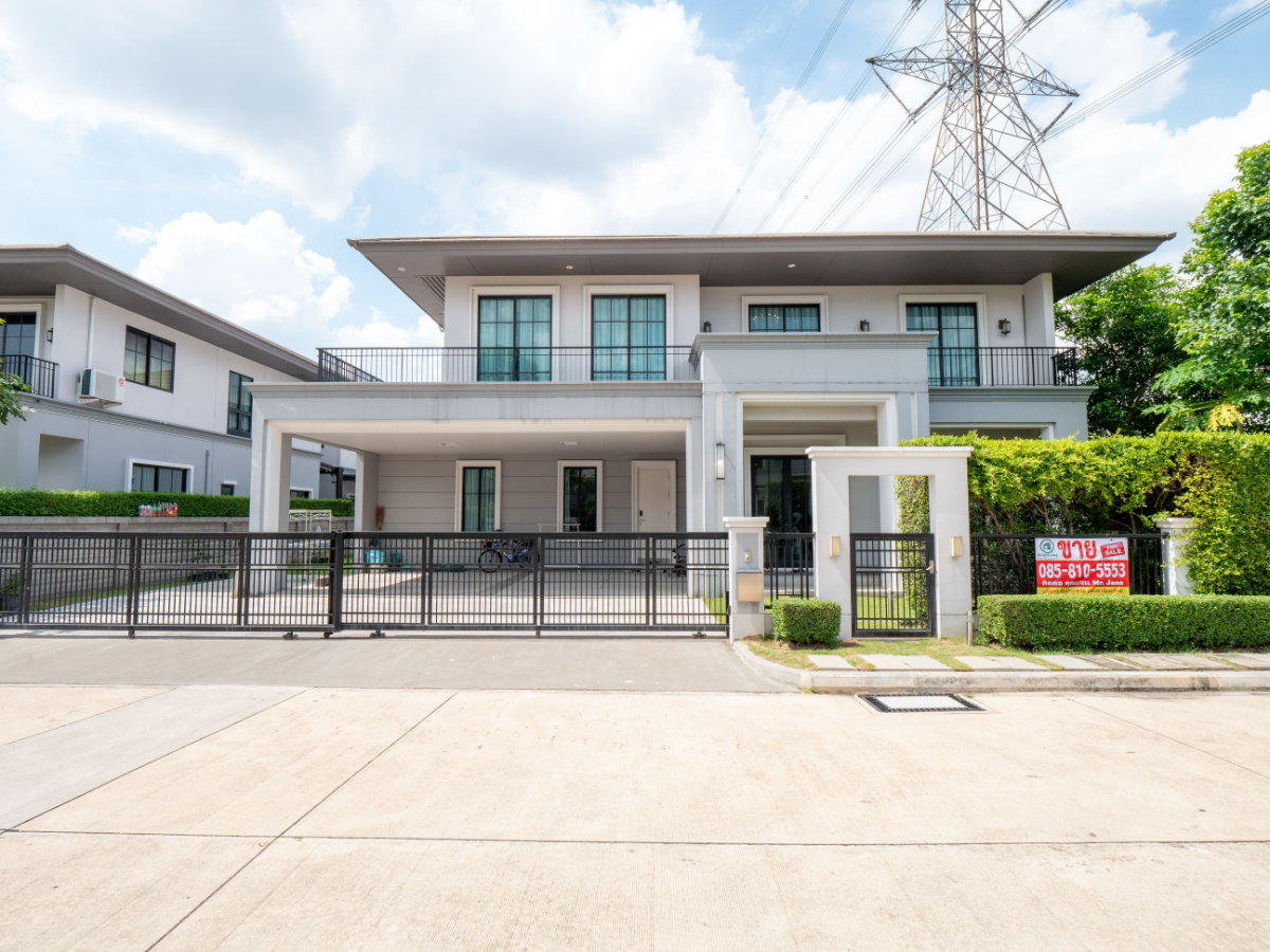 รูป #ขายบ้านราคาดีที่สุด #เศรษฐสิริ แจ้งวัฒนะ - ประชาชื่น 2 #ราคาดีที่สุดในโครงการ ขายบ้านเดี่ยว หลังริมติดสวน ตกแต่งสวยสภาพดี ขายถูกมาก - รูปที่ 6/71