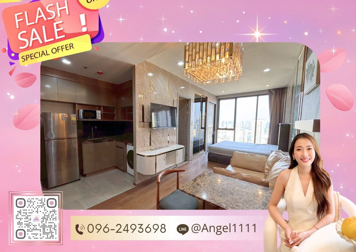 รูป ✨🦄 Ready to move🦄✨ IDEO Q VICTORY 🚝 ใกล้ BTS Victory Monument เฟอร์ครบ จบในที่เดียว โทร 096-2493698 (IQV0295) - รูปที่ 1/17