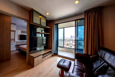 Condos for rent : 🟢Available🟢 Condo for rent, Ideo Sathorn-Tha Phra, 2 bedrooms, newly renovated with built-in furniture. First time renting. 3 air conditioners. 