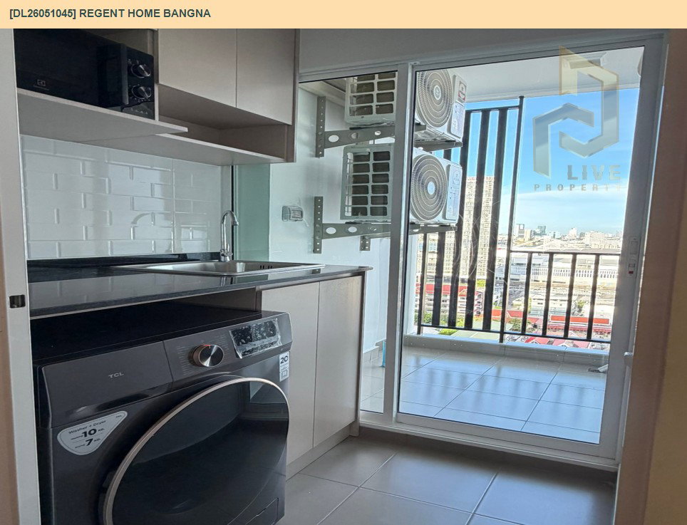 รูป DL26051045 ให้เช่าคอนโด รีเจ้นท์ โฮม บางนา (Regent home bangna) ใกล้ BTS บางนา พร้อมเข้าอยู่ โทรด่วน 0638692663 LineID @138fpvll - รูปที่ 4/5