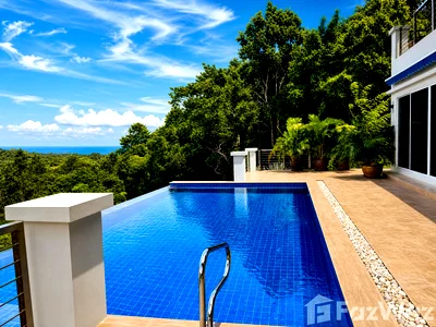 Houses for sale Ko Samui Surat Thani : Sunset Pool Villa: Huge Garden & Marine Park Views 6401962