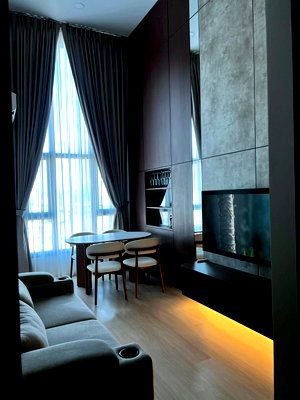 Condos for rent The Market Bangkok :  Aspire Vibha-Victory  51 sqm., 23rd floor, city view, Super great location. BTS  Victory Monument