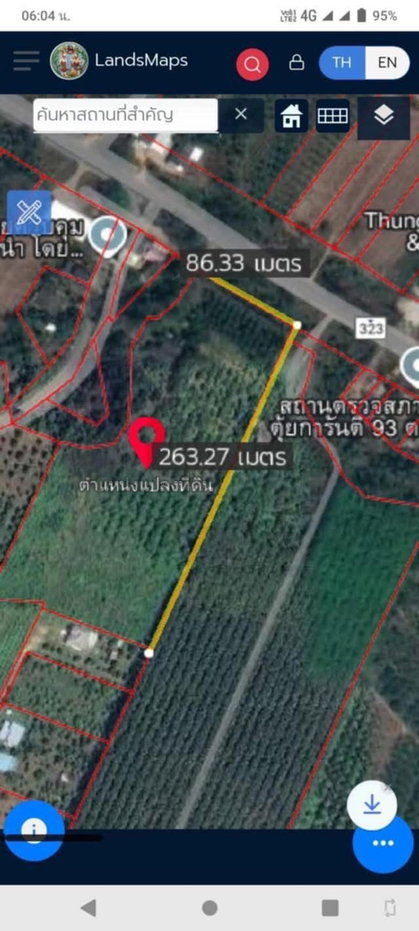 รูป ขายหรือเช่า ที่ดิน 17.68 ไร่ ทำเลทอง ติดถนนสายหลัก หมายเลข 323 ทองผาภูมิ - รูปที่ 10/10