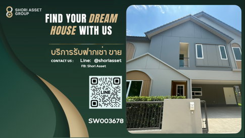 New project for sale near Payap University - Anasiri Payap By Sansiri -SW003678