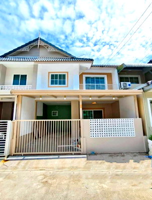 ทาวน์โฮม นนทบุรี : บ้านสวย ใกล้เซ็นทรัล เวสเกต  #หมู่บ้านพฤกษา 18/1  บางใหญ่  ทาวน์เฮ้าส์ 3 ห้องนอน  ใกล้ MRT สถานีบางใหญ่