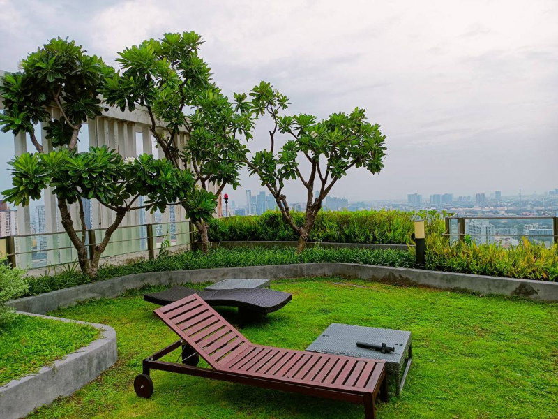 รูป ให้เช่า Aspire Sukhumvit 48 สวย และถูกที่สุด, 400 ม. BTS พระโขนง  พร้อมอยู่ 15,000 บาท/เดือน  39 ตร.ม. ชั้น 26  ห้องใหญ่ วิวสวย ไม่บล็อก - รูปที่ 15/16