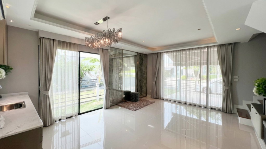 รูป ขาย บ้านหลังมุม โครงการ! Pleno เวสต์เกต บ้านตัวอย่างตกแต่งครบ พร้อมอยู่ สนใจโทร 082-641-4199 - รูปที่ 6/27