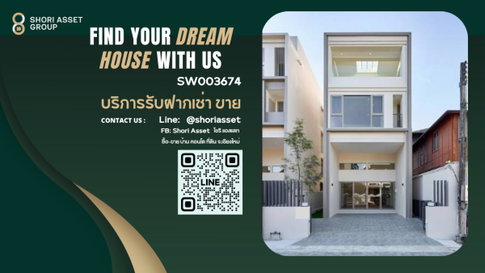 Brand-new 3.5-storey detached house in Modern Luxury style, located in a premium location in the heart of Nimman.-SW003674