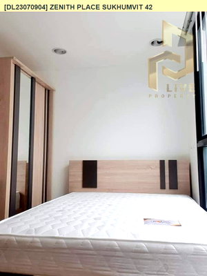 Condos for rent BTS Ekkamai : DL23070904 Condo for rent, Zenith Place Sukhumvit 42 near BTS Ekkamai, ready to move in, call urgently 0638692663 LineID @138fpvll