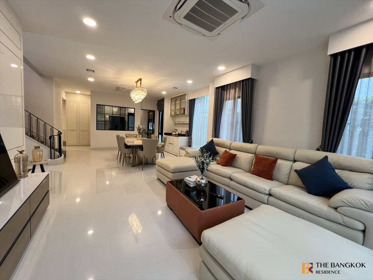 รูป เช่าบ้าน Luxury 💎 Nantawan Rama 9-New Krungthepkreetha 4นอน 107ตร.ว. 240k บ้านเดี่ยวทำเลกรุงเทพกรีฑาตัดใหม่ 👔🎓 ใกล้โรงเรียนนานาชาติชั้นนำ - รูปที่ 3/10