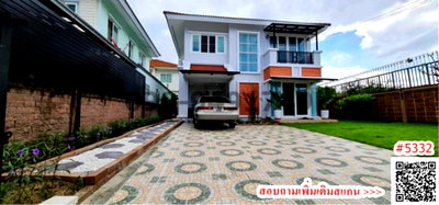 เช่าบ้านเดี่ยว นนทบุรี : เช่า บ้านเดี่ยว 2 ชั้น คาซ่าวิลล์ ราชพฤกษ์-รัตนาธิเบศร์ พร้อมเข้าอยู่