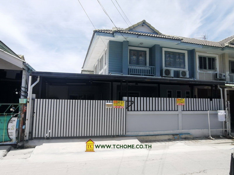 รูป ขายทาวน์เฮ้าส์ 2 ชั้น 30 ตรว. พฤกษา 15 บางพลี-ตำหรุ บ้านสวยสภาพดีมีต่อเติม พร้อมปั๊ม+แท็งก์น้ำ มุ้งลวดเหล็กดัด ใกล้นิคมฯ บางปู ไปแพรกษา-สุขุมวิทได้ - รูปที่ 1/40