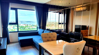 Condos for rent : PFD-08519 Condo for rent, Aspire Erawan Prime, great Chao Phraya River view room, next to BTS Chang Erawan 🌊✨