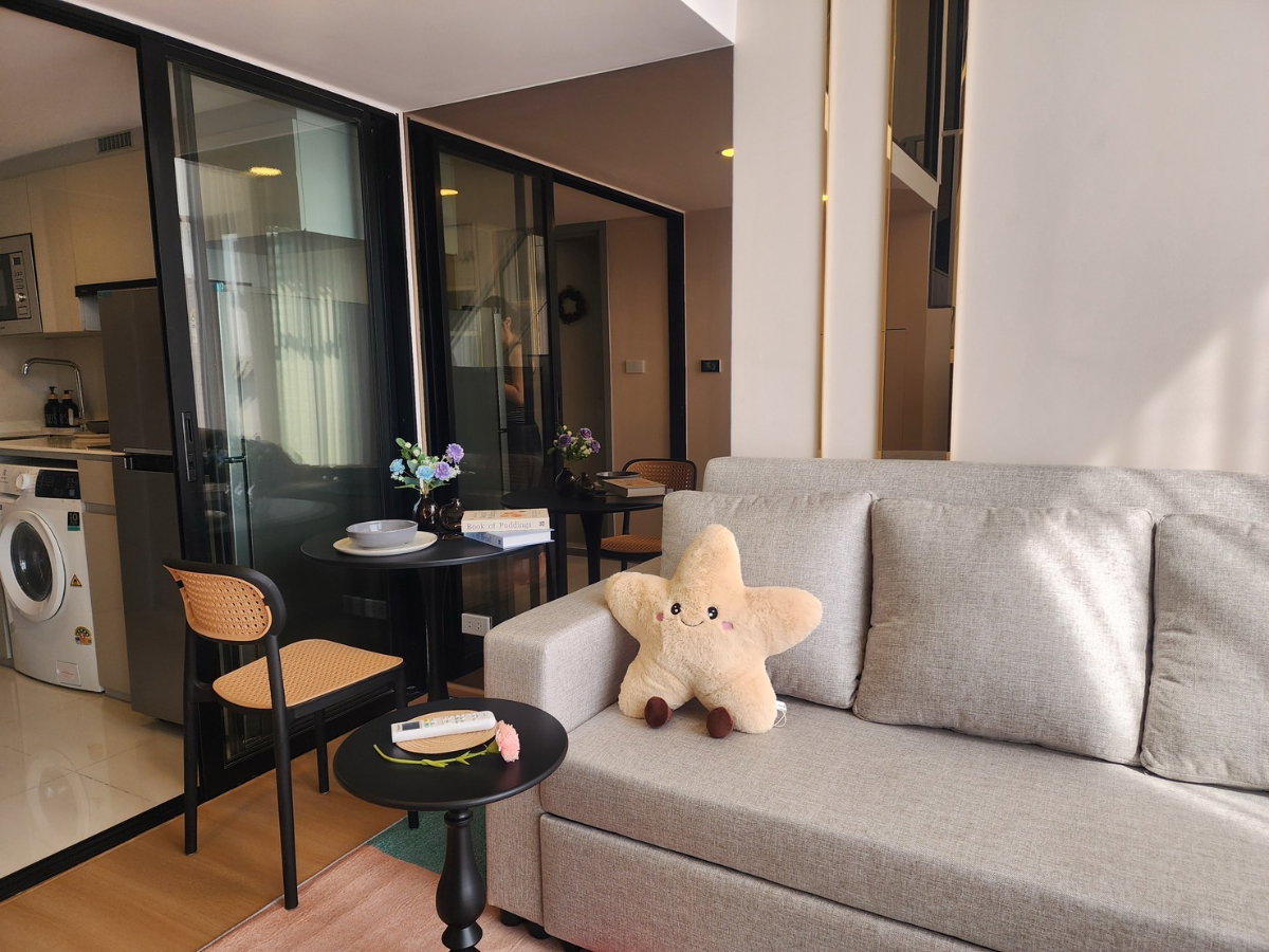 รูป ให้เช่า คอนโด ✨ ใจกลางห้วยขวาง ✨Soho Bangkok Ratchada✨ ห้องสวย เฟอร์ครบ พร้อมอยู่ - รูปที่ 8/12
