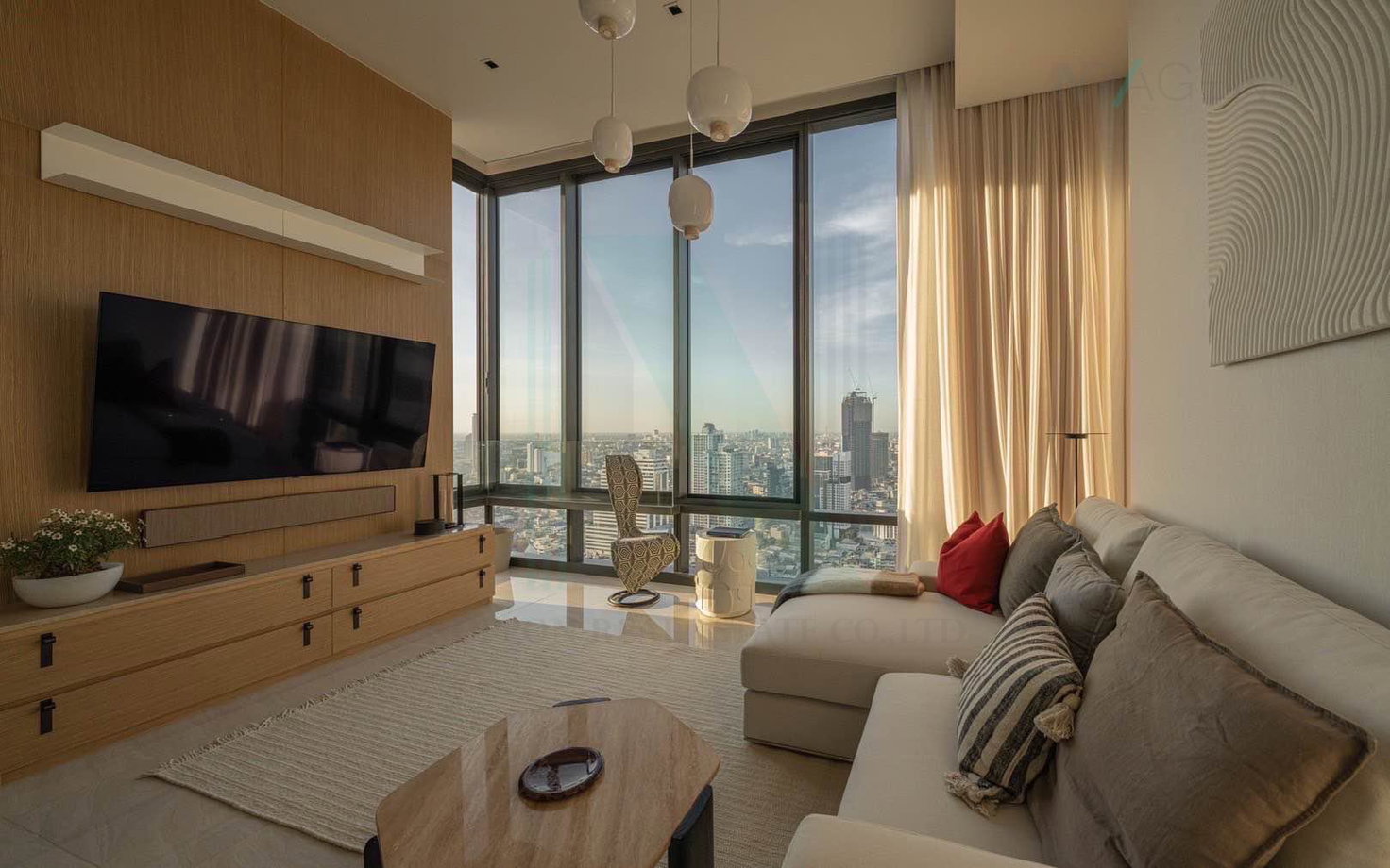 รูป 🚩Best room!🚩 ให้เช่าคอนโด แอชตัน สีลม อาคาร 1 ชั้น 36 2 ห้องนอน ขนาด 76.00 ตรม ใกล้ รร. Pullman - รูปที่ 1/8