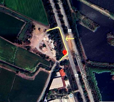 Land for sale Bang Pla Ma Suphanburi : 🟢 Land for sale, purple zone, 1079 rai, 750,000 baht per rai - Suphan Buri Province. Suitable for industrial estates.  CV88
