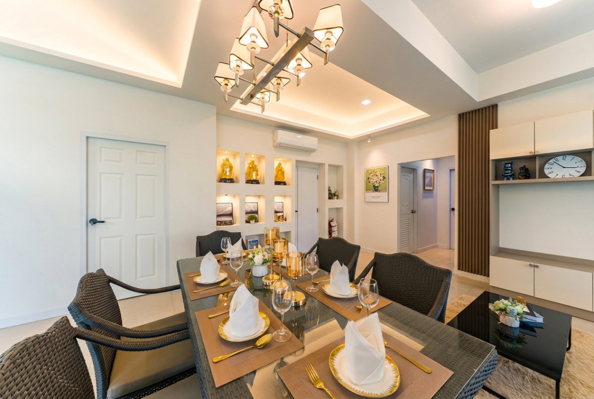 รูป ปล่อยขาย Pool Villa สวย รีโนเวทใหม่ ทำเลทอง หมู่บ้านเอ็มเพอเรอร์ 2 (น้ำไม่ท่วม!) เดินไปโลตัสรวมโชคได้ ใกล้เซนทรัลเฟสเชียงใหม่ -SW003679 - รูปที่ 12/12