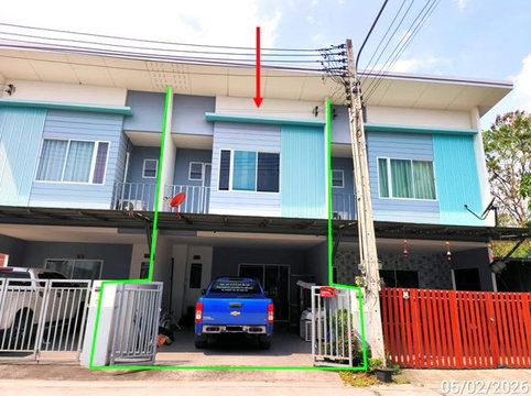 TOWN HOUSE 21.2 Sq.w. Pluak Daeng Rayong for 1.8M